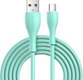 Joyroom kabel USB-A naar USB-C oplader oplaadkabel QC - Mintgroen