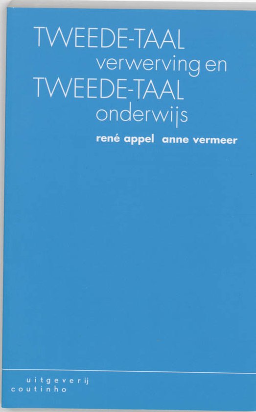 Tweede-taalverwerving en tweede-taalonderwijs - cover