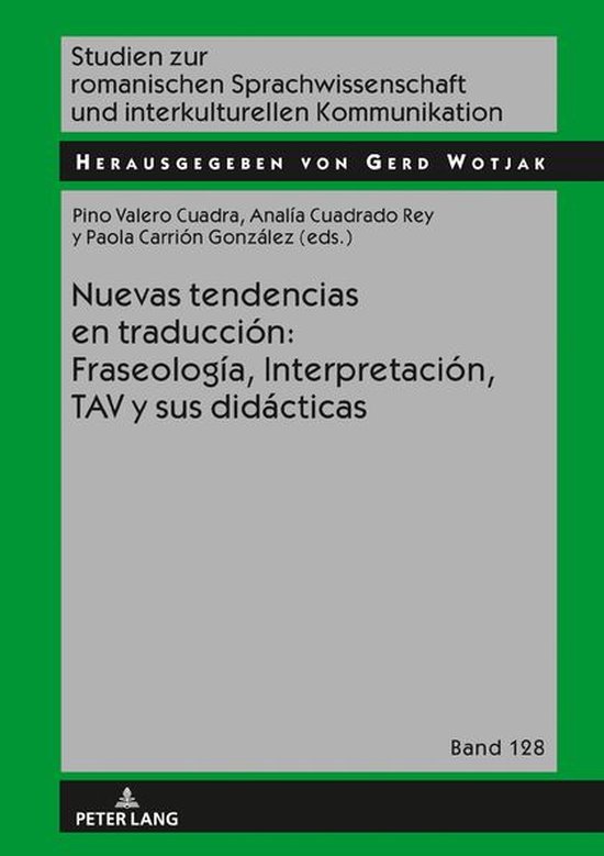 Nuevas tendencias en traducción: Fraseología, Interpretaci ... - cover