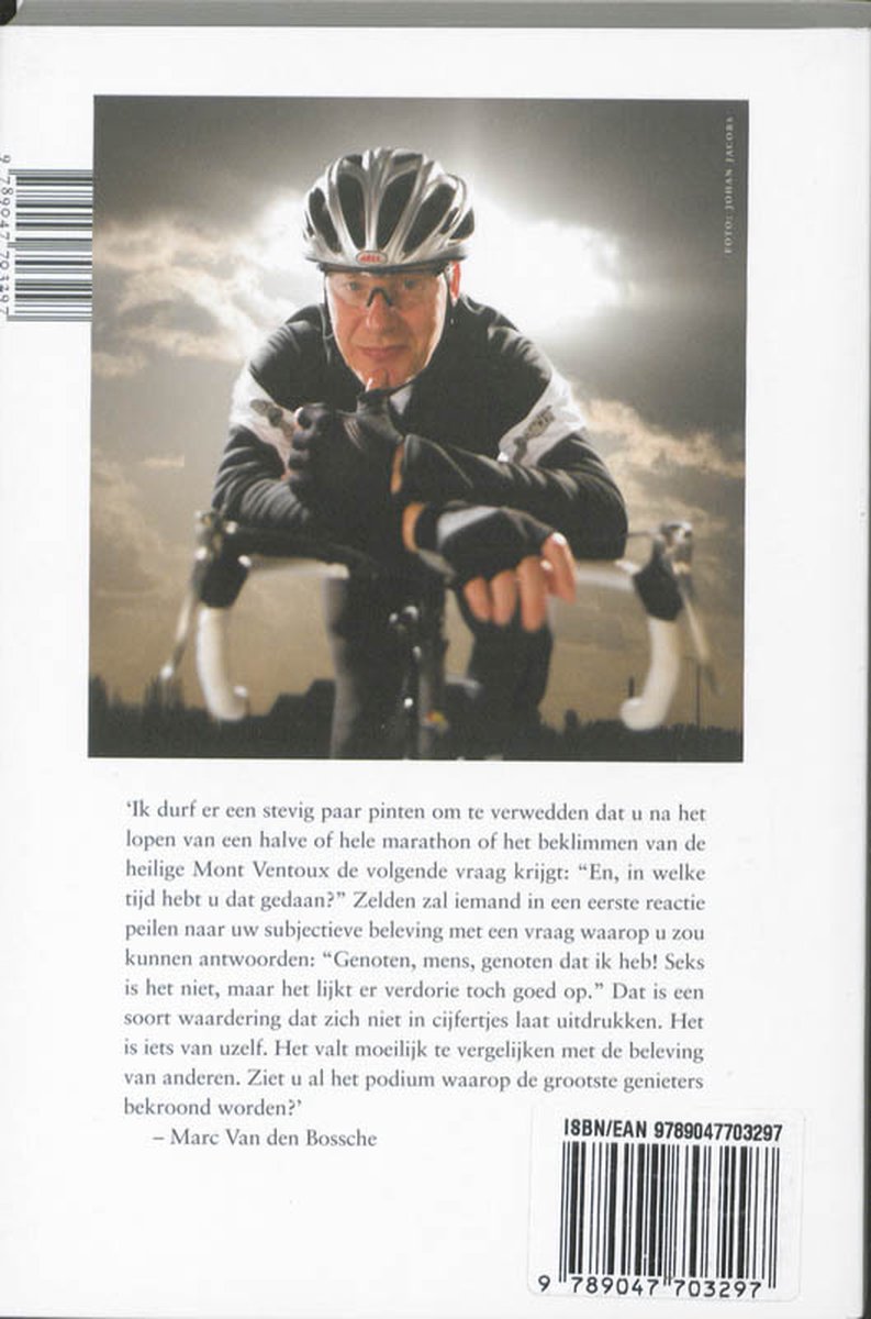 Sport als levenskunst - back cover