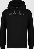 Ballin Amsterdam -  Jongens Slim Fit    Hoodie  - Zwart - Maat 140