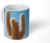 Mok - Cactus met blauwe hemel - 350 ML - Beker