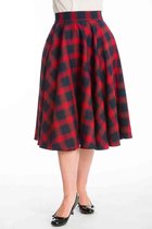 Dancing Days Rok -XL- SWEET CHECK Rood