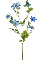 Emerald - Kunstbloem Clematis 110cm blauw - Kunstplanten voor binnen