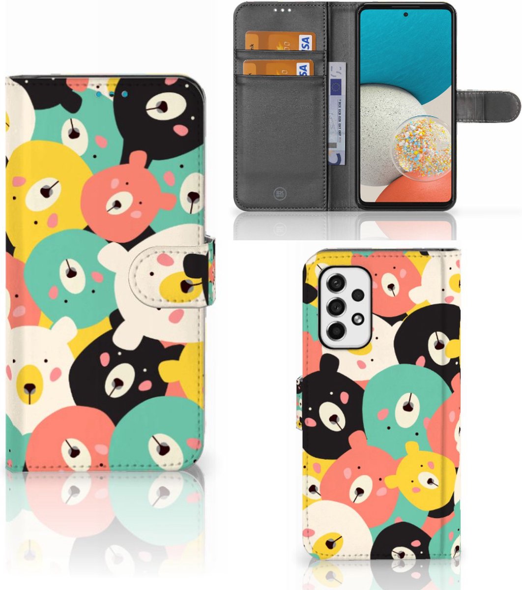 Samsung Galaxy A53 Leuk Hoesje Bears