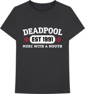 Marvel Deadpool - Merc With A Mouth Heren T-shirt - XL - Zwart