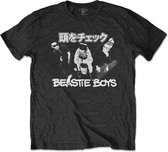 The Beastie Boys Heren Tshirt -XL- Check Your Head Japanese Zwart