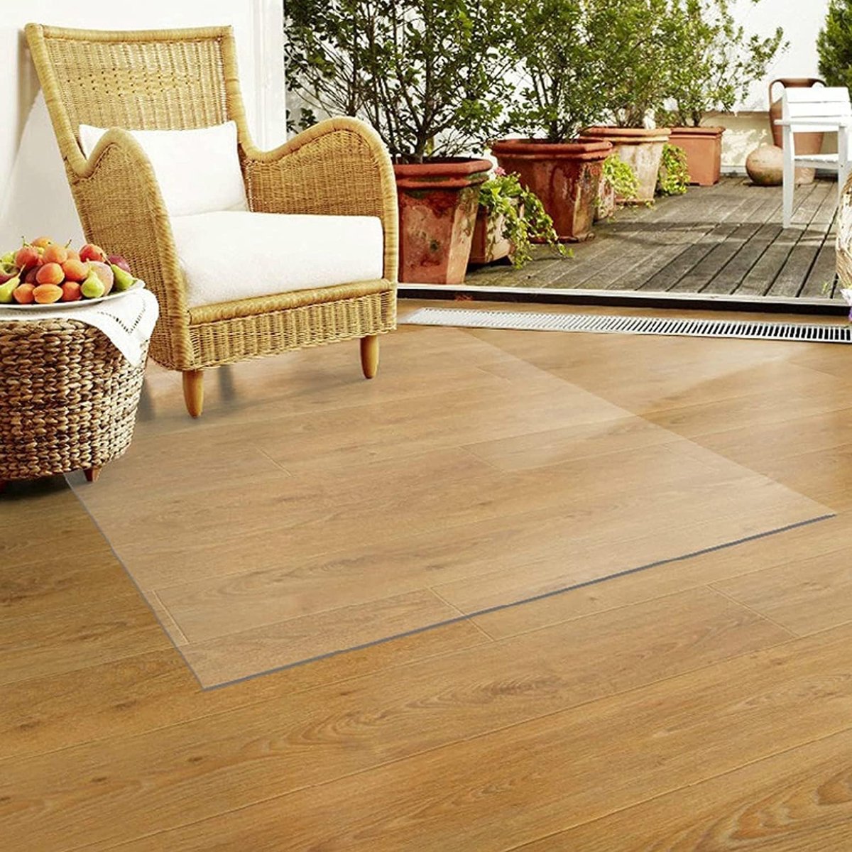 Tafelbeschermer - Tafelzeil - Tafel Beschermen - 1.7 mm Dik - 100 x 130 CM - Transparant