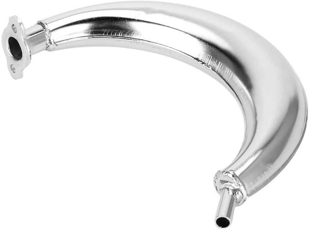 Dailygoods - Cosensi - Dailygoods - Chrome Uitlaatpijp voor Motor met Geluidsreductie