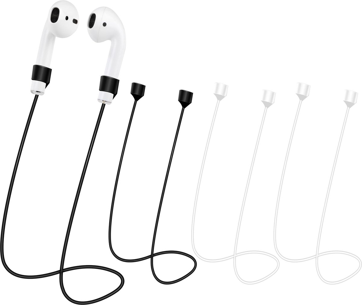 Dailygoods - Magnetische Siliconen Band voor Draadloze Oortelefoons