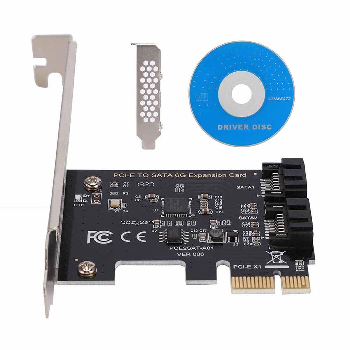 Dailygoods - PCI Express Kaart voor Seriële Verbindingen met Plug and Play Ondersteuning