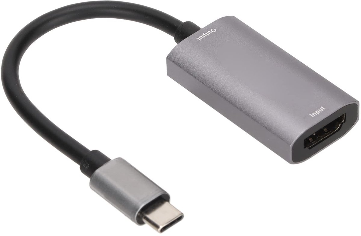 Dailygoods - Video Capture Card USB C naar HDMI 1080p 60fps