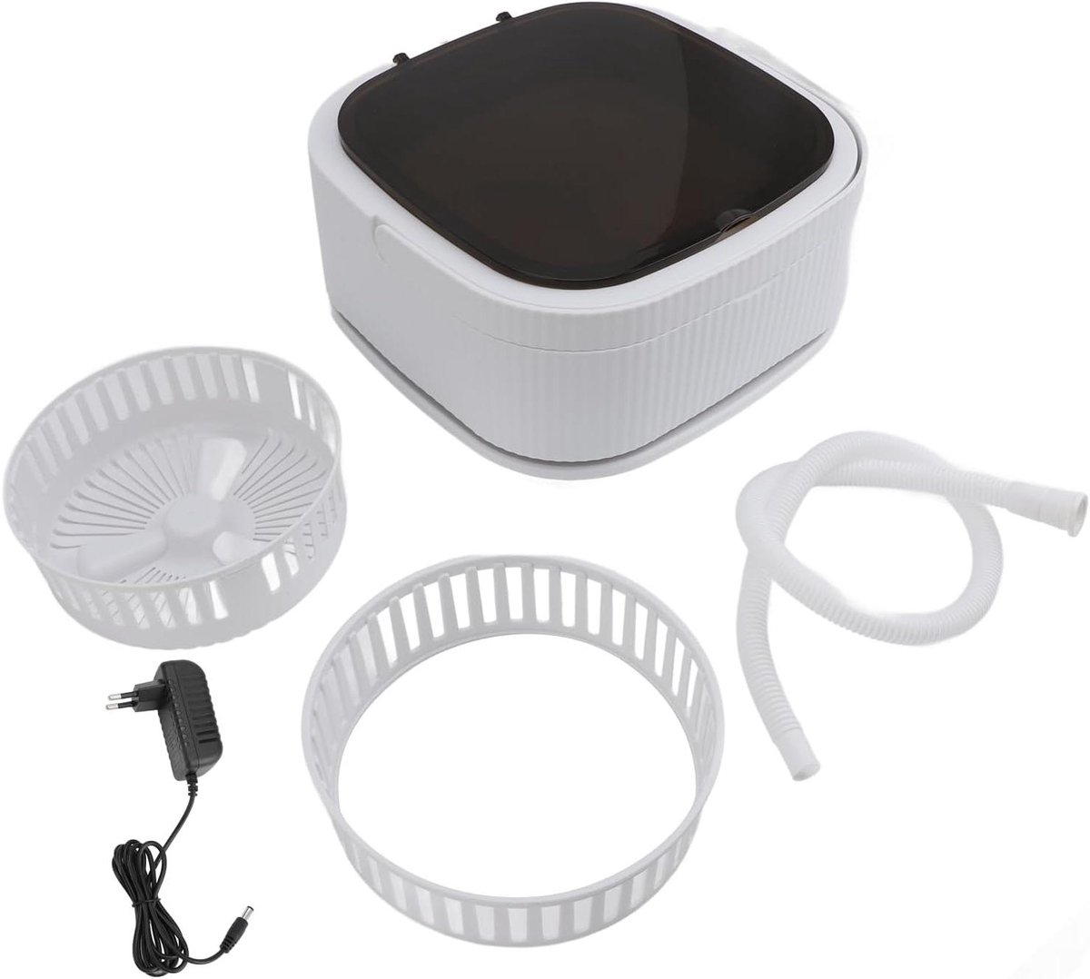 Mini Wasmachine Opvouwbaar Model Kleine Was En Droog 31 x 31 x 16 cm Wit