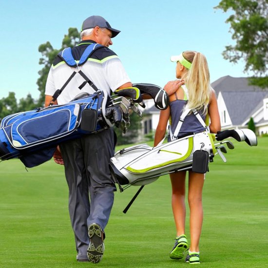 Range Finder Houder - Afstandsmeter Tas - Golf Accessoire - Magnetische Sluiting - Draagbaar Ontwerp - Zwart — afbeelding 2