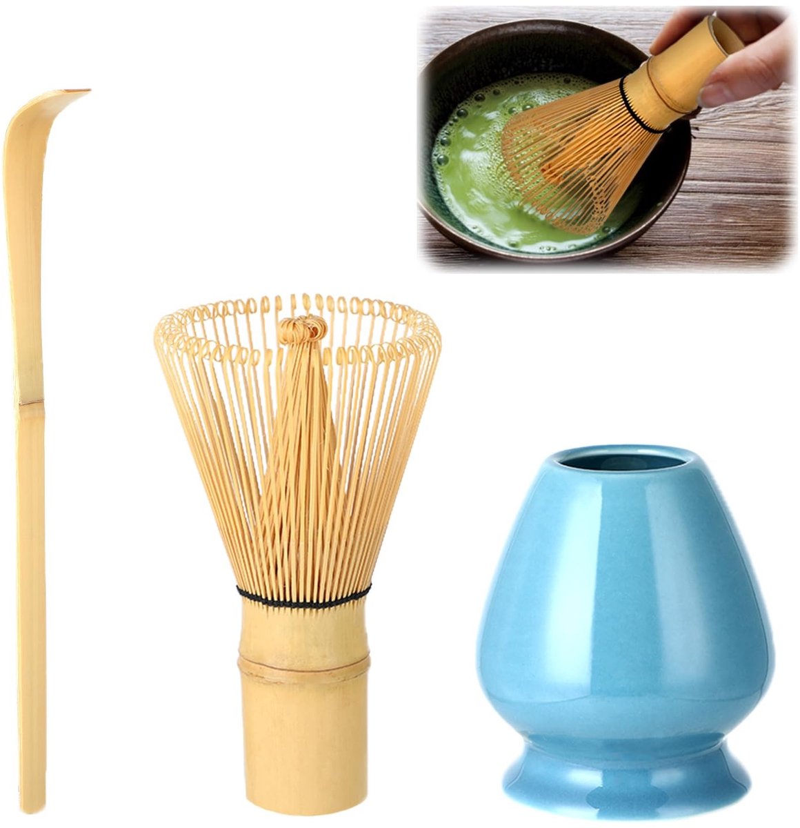 Dailygoods - Japanse Matcha Ceremonie Accessoireset 3-delig