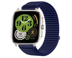 Dailygoods - Sportieve Nylon Armband voor Amazfit Cheetah Square, Ademend en Gevlochten