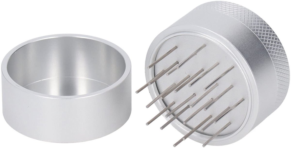 Dailygoods - Koffiedistributie Naaldgereedschap met Voet en Standaard