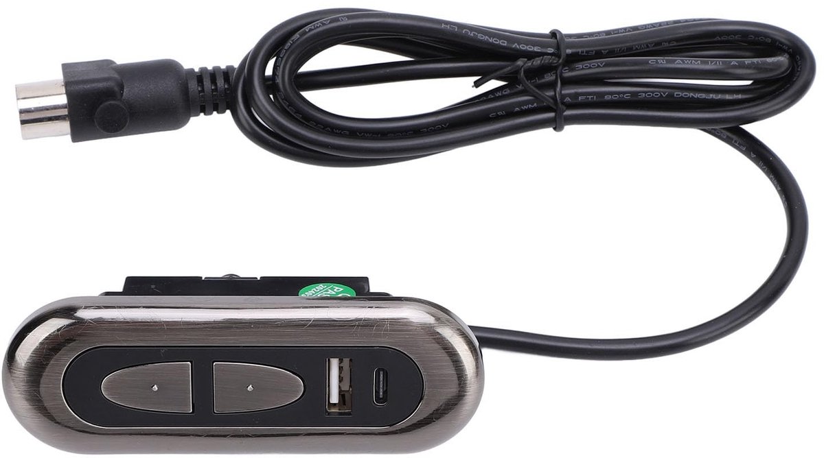 Dailygoods - Elektrische Handcontroller voor Fauteuils met USB Oplaadpoort