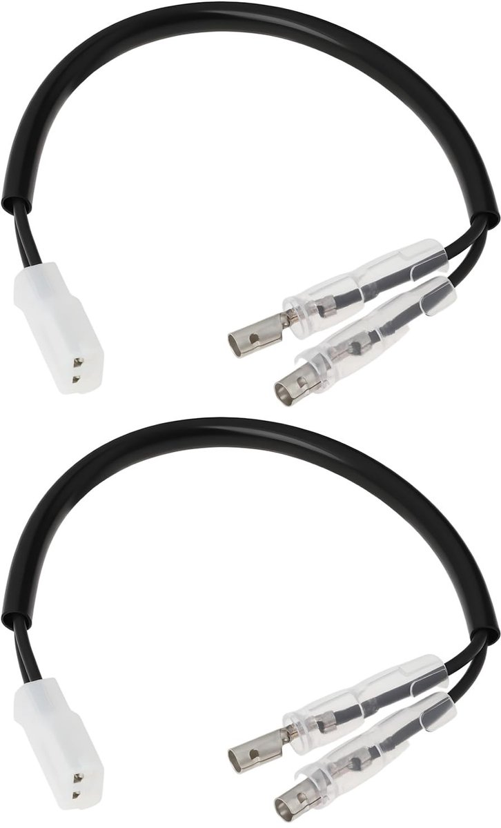 Dailygoods - 2-Delige Motorfiets Knipperlicht Adapterkabels voor Royal Enfield