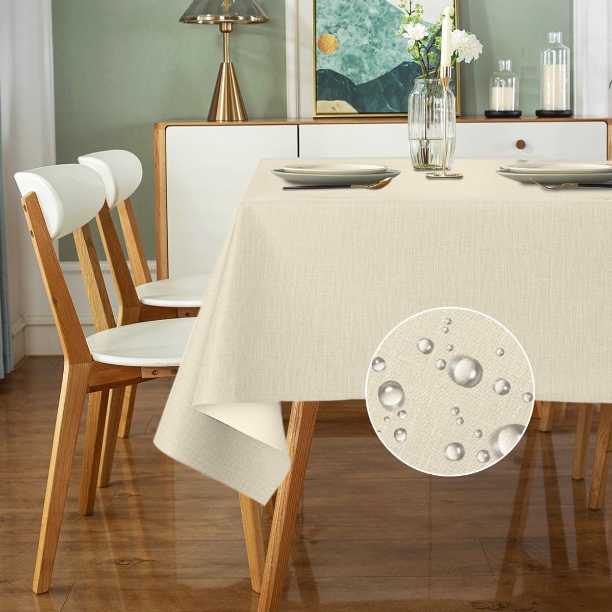 Dailygoods - Afwasbaar Waterdicht Tafelkleed voor Diverse Gelegenheden