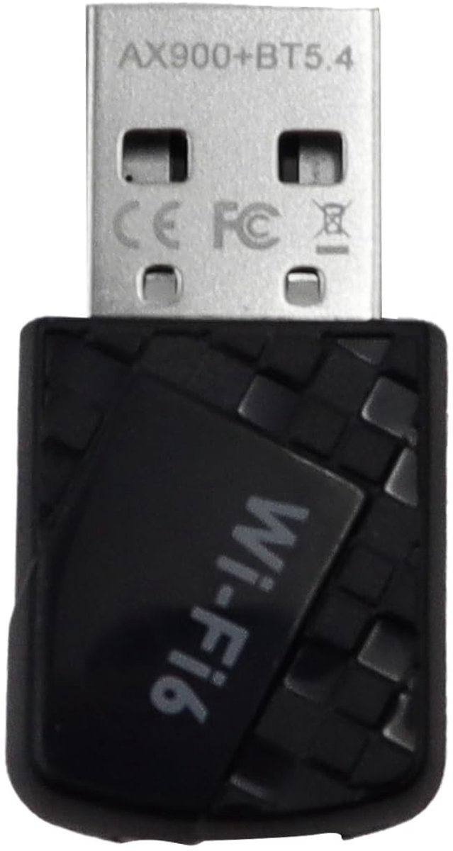 Dailygoods - 2-in-1 USB Wi-Fi 6 en Bluetooth 5.4 Adapter