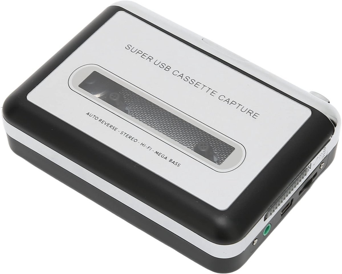 Dailygoods - Draagbare Cassettebandspeler met Mp3 Conversiesoftware