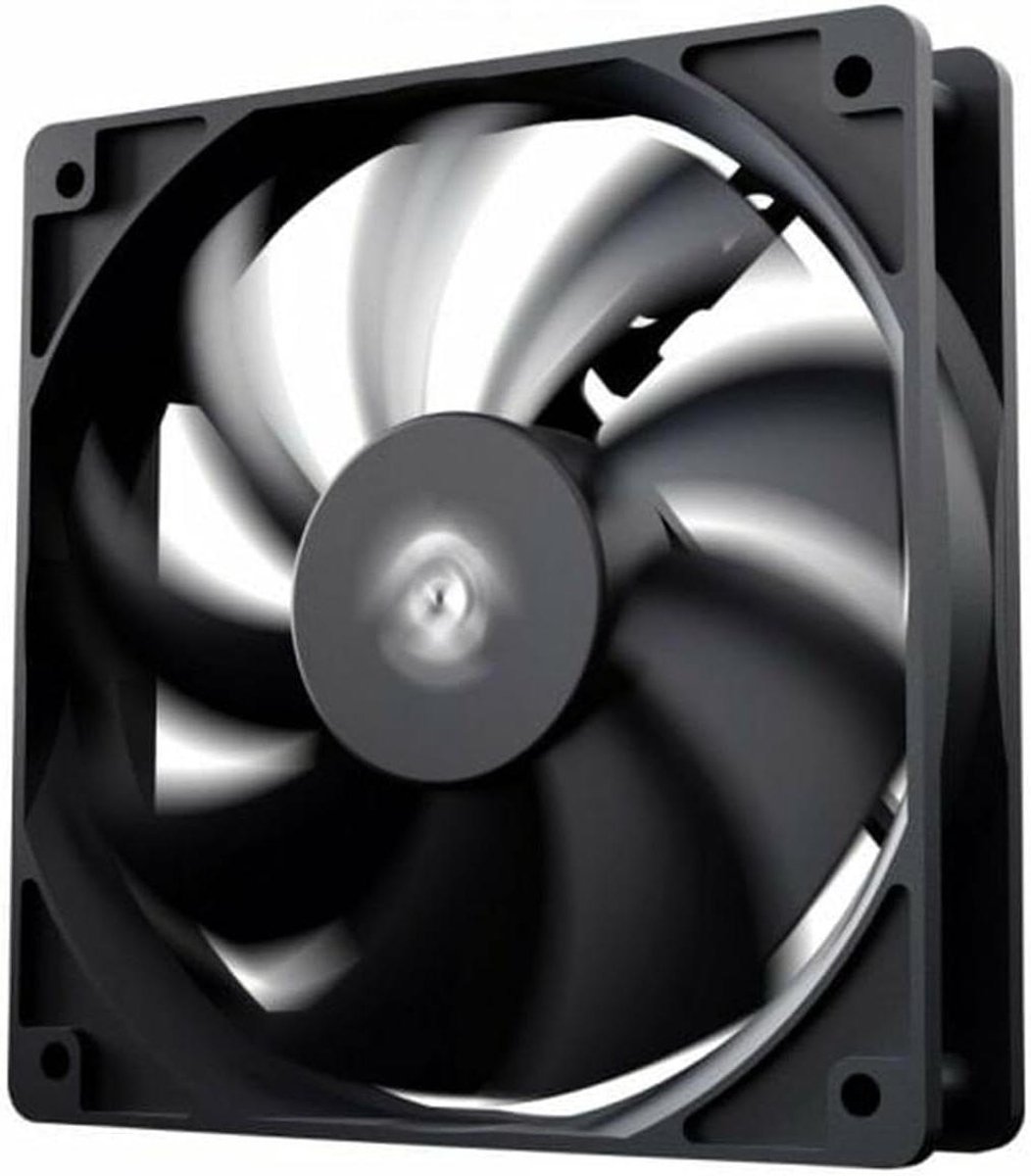 CPU-ventilator - Processor koeler - Computer koeling - Stille werking - 30 x 10 x 19 cm - Zwart