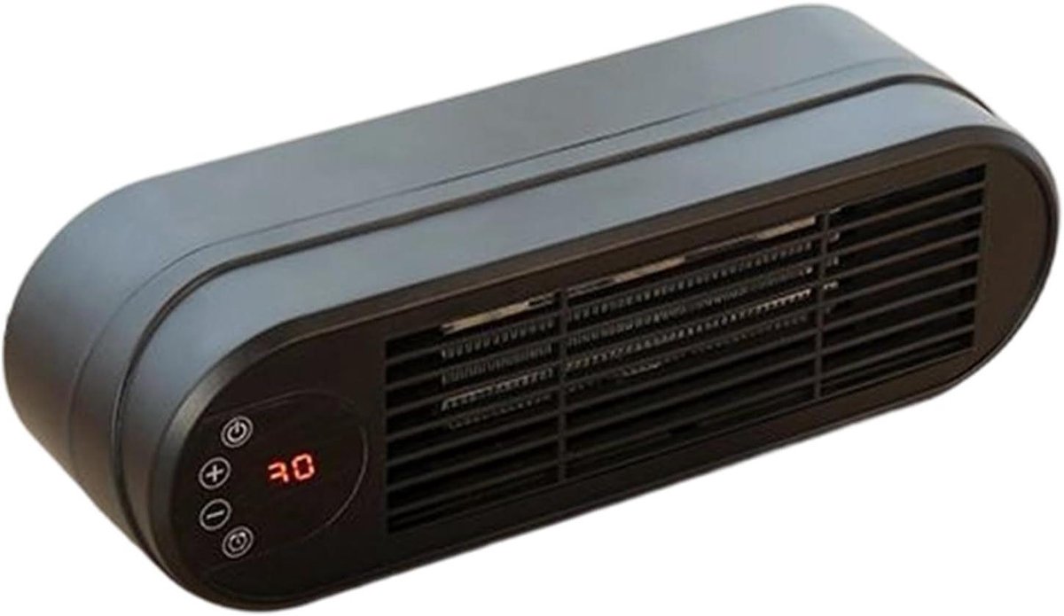 Ruimteverwarmer - Draagbare Verwarming - Snelle Warmte - Stille Werking - Compact Formaat - Wit