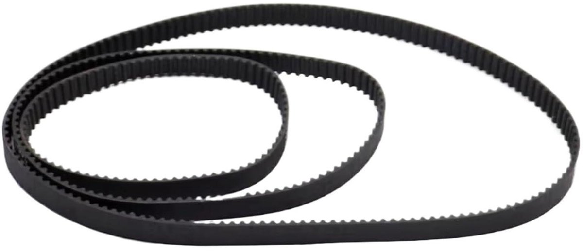 Distributieriem Rubber - Gesloten Lus Riem - 3D Printer Onderdelen - GT2 Model - 1220 Mm - Zwart
