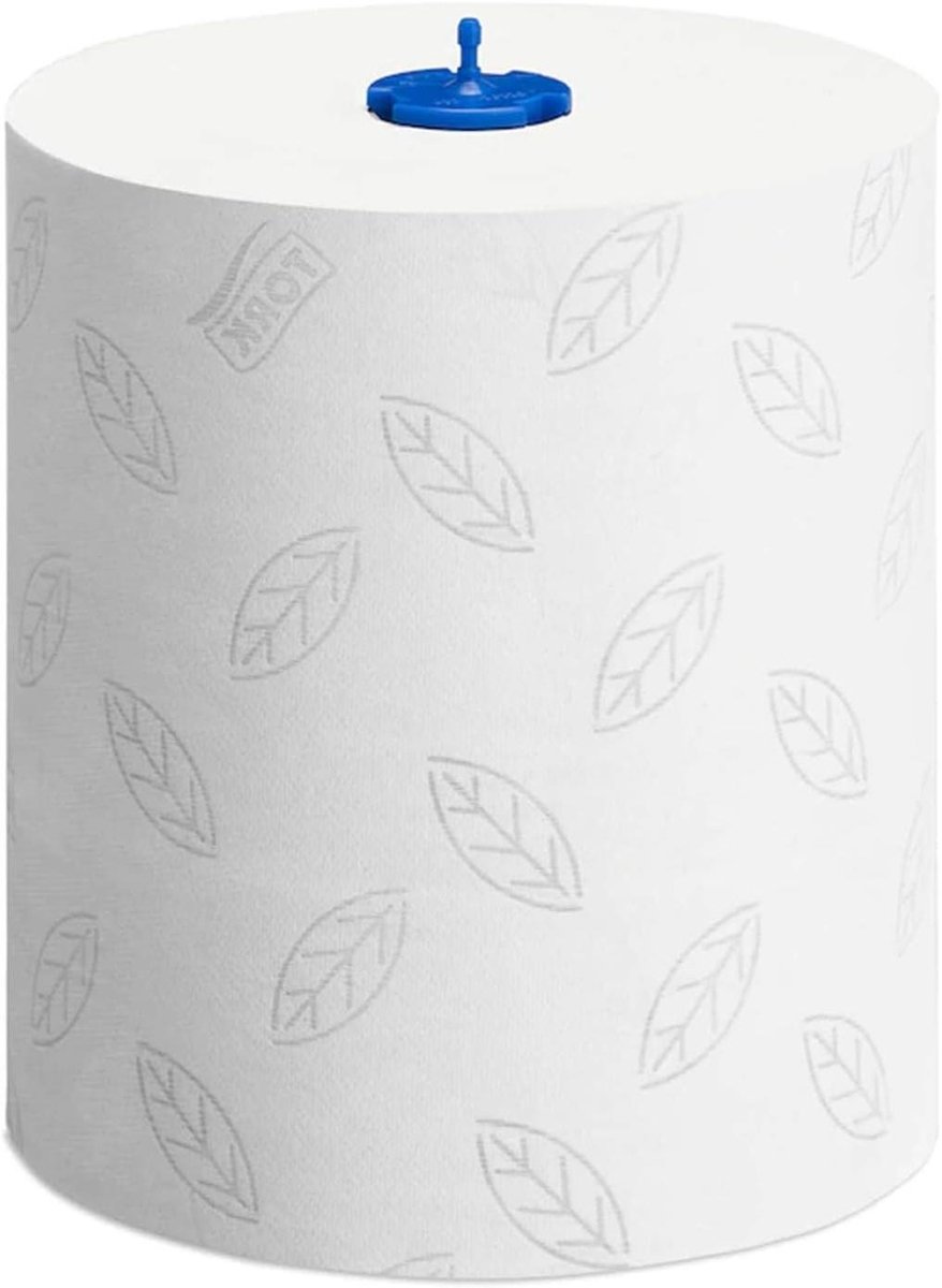 Papierrollen - Handdoekrollen - Handen drogen - Hoge absorptie - 6 Rollen - Wit