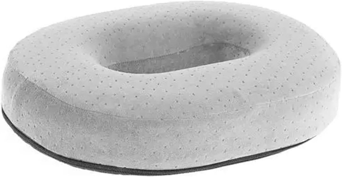 Donut Kussen - Traagschuim Zitkussen - Comfortabel Zitten - Verwijderbare Hoes - 42 x 385 