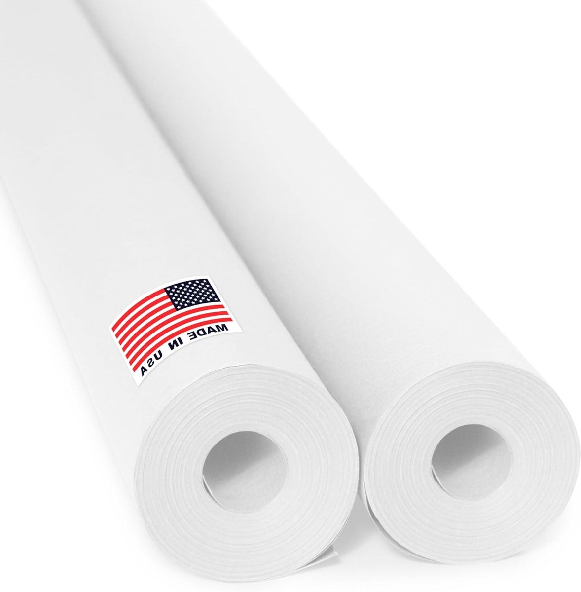 Kraftpapier Rol - Gekleurd Papier - Creatief Knutselen - Gemaakt in VS - 2 Rollen 91cm - Wit