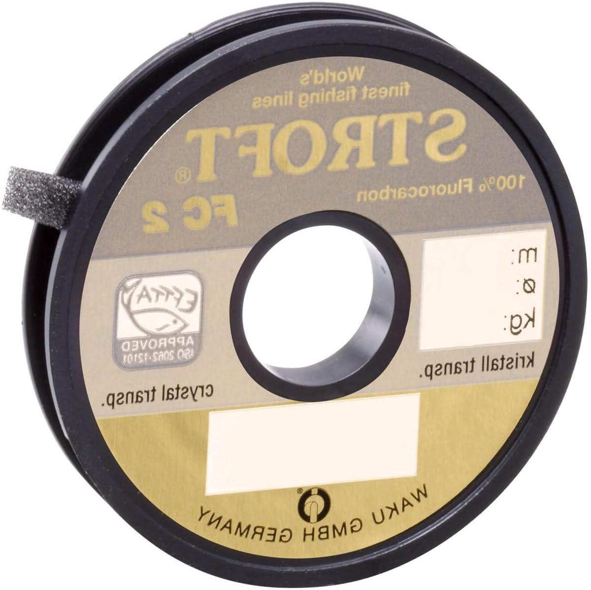 Vislijn Fluorocarbon - Monofilament Lijn - Vissen - Hoge Slijtvastheid - 50 Meter - Kristal Transparant