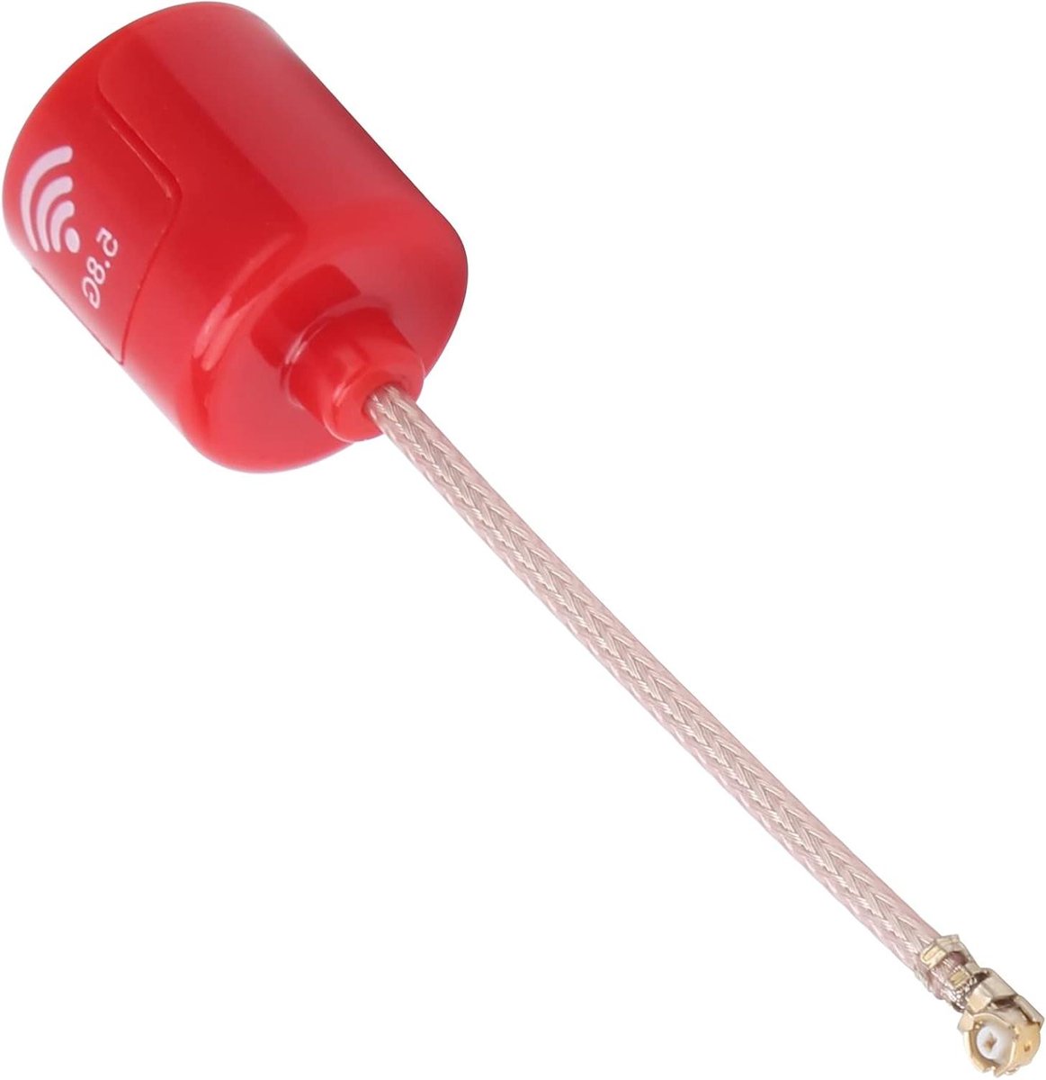 RC Drone Antenne - FPV Signaal - Stabiele Transmissie - Hoge Versterking - 28 dBi - Rood