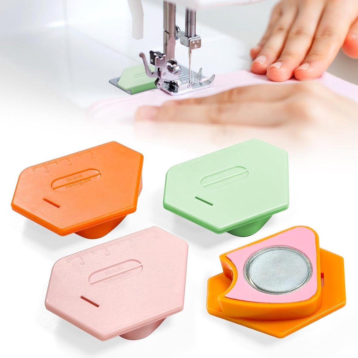 Magnetische naden set van 4 stuks voor eenvoudig en nauwkeurig naaien en quilten