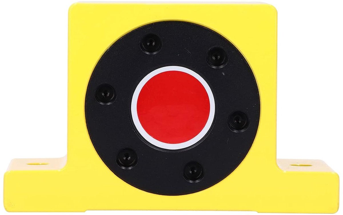 Pneumatische Vibrator - Industriële Trilmotor - Materiaal Verplaatsen - Aluminiumlegering - 3/8 Inch - Zilverkleurig