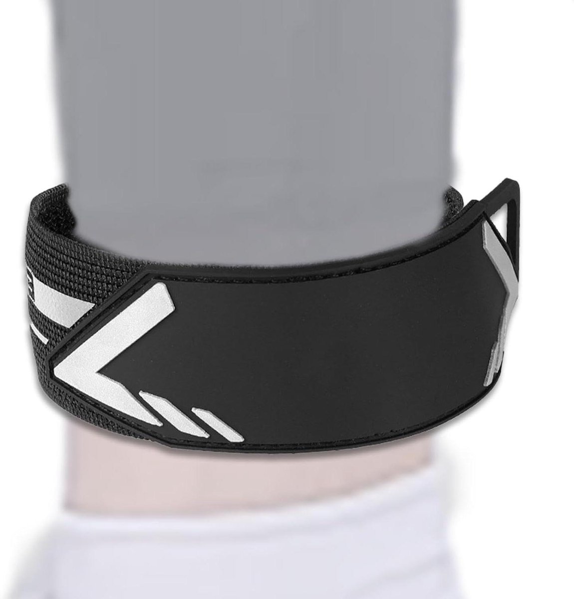 Fietsbeenband - Elastische band - Veilig fietsen - Gladde bevestiging - 31 cm - Zwart
