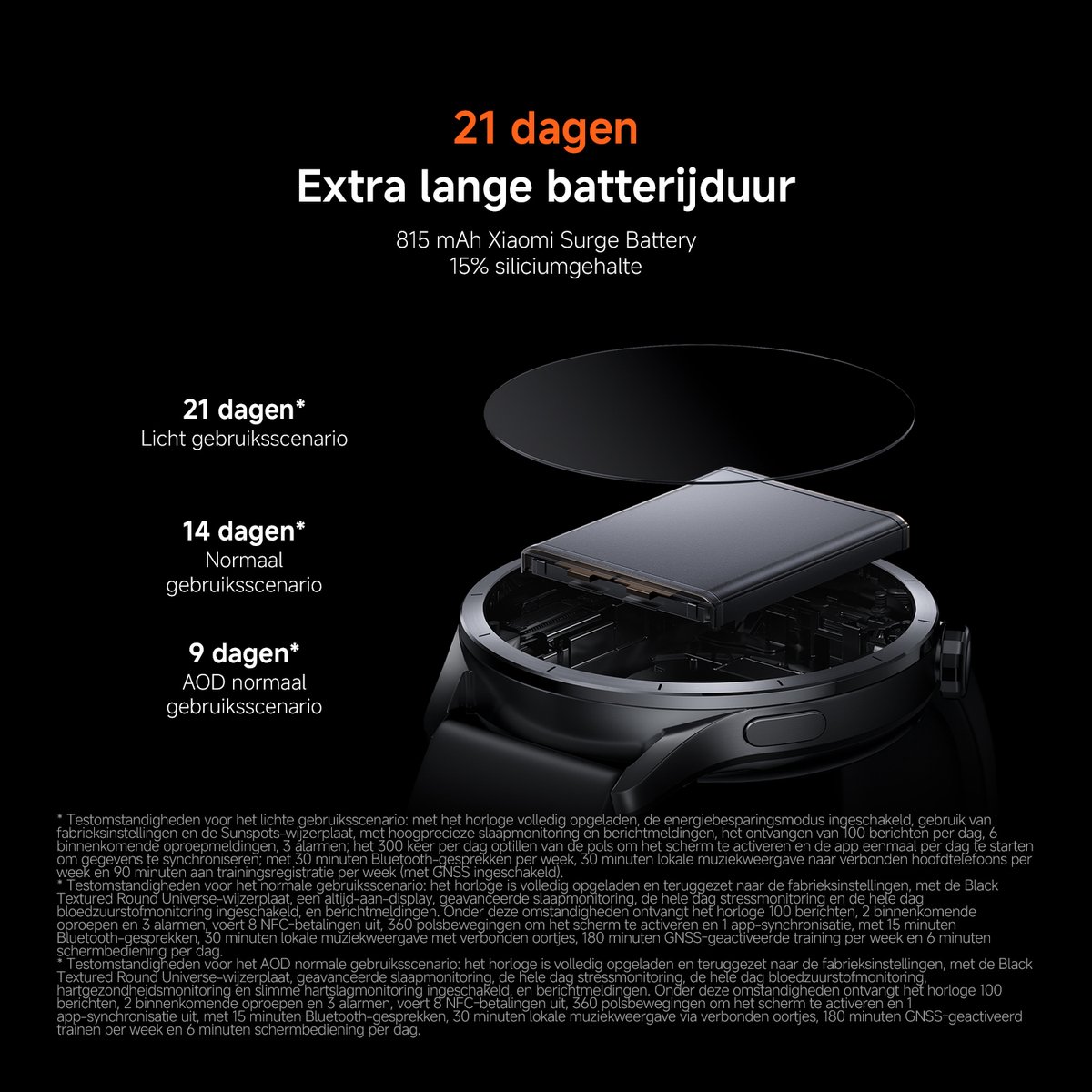 Xiaomi Watch S5 46mm Smartwatch - 1.48 Inch AMOLED - Junglegroen thumbnail 5