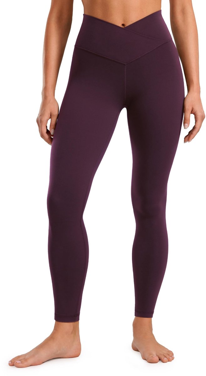 Dailygoods - Dailygoody - Yogaleggings - Dames - Luxe Comfort - Hoge Taille - Cross Waist - Geschikt voor Yoga en Fitness - 28 Inch