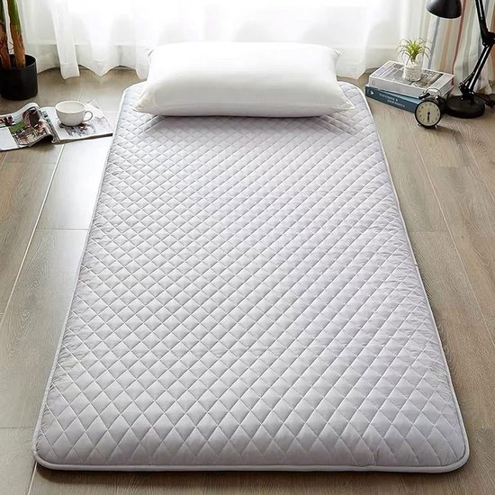 Vouwbare Matras - Japanse Vloerbed - Comfortabel Slapen - Ademend Vochtabsorberend - 120x200cm - Roze — afbeelding 2