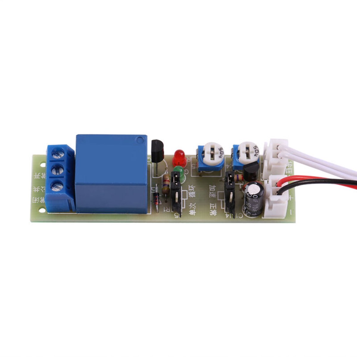 Aan/uit-relaismodule (12V DC, 0-15 minuten)