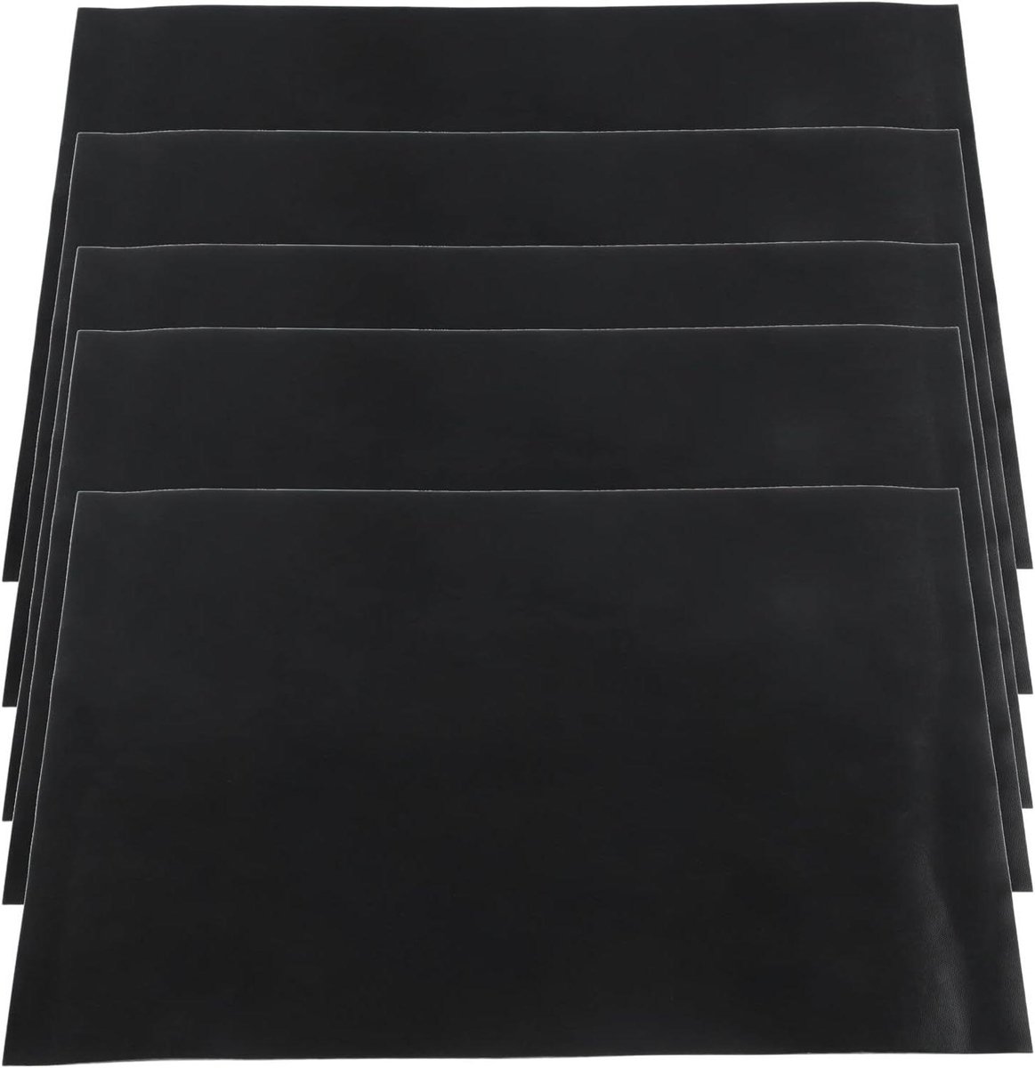 Ovenmat - Bakmat - Bakken Grillen - Antiaanbak - 50x40 cm - Zwart