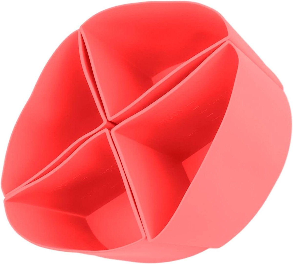 Slowcooker Liner - Silicone Verdeel - Maaltijden Bereiden - 4 In 1 Ontwerp - 6 Liter Pot - Rood