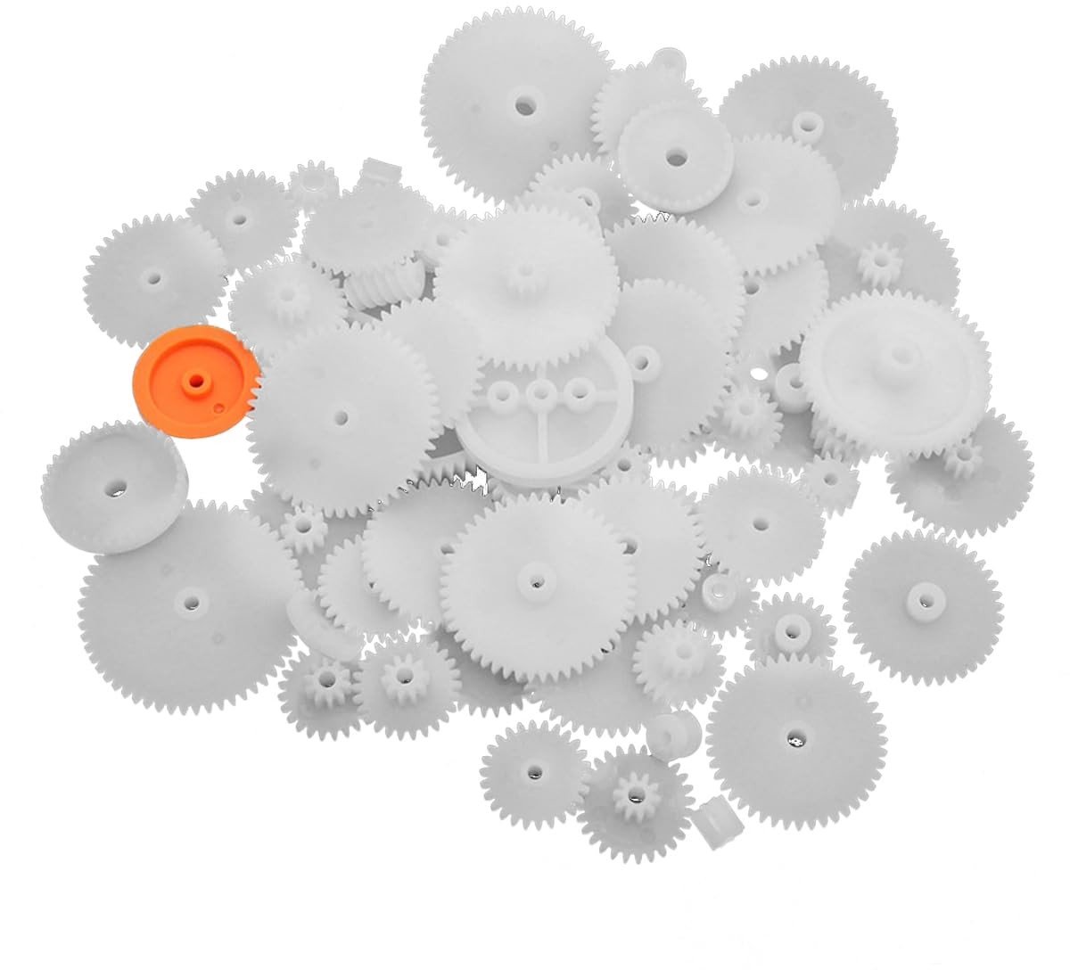 Innovra - Dailygoods - 64 Delige Kunststof Tandwielset voor Modelbouw