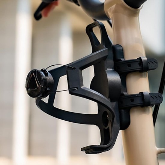 Fiets Drinkfles Houder - Verstelbare Fleshouder - Hydratatie Onderweg - Veelzijdige Diameter - 68-88 mm - Zwart — afbeelding 2