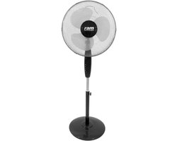 Oscillerende Staande Ventilator 40cm Solide Basis 3 Snelheden Verstelbaar