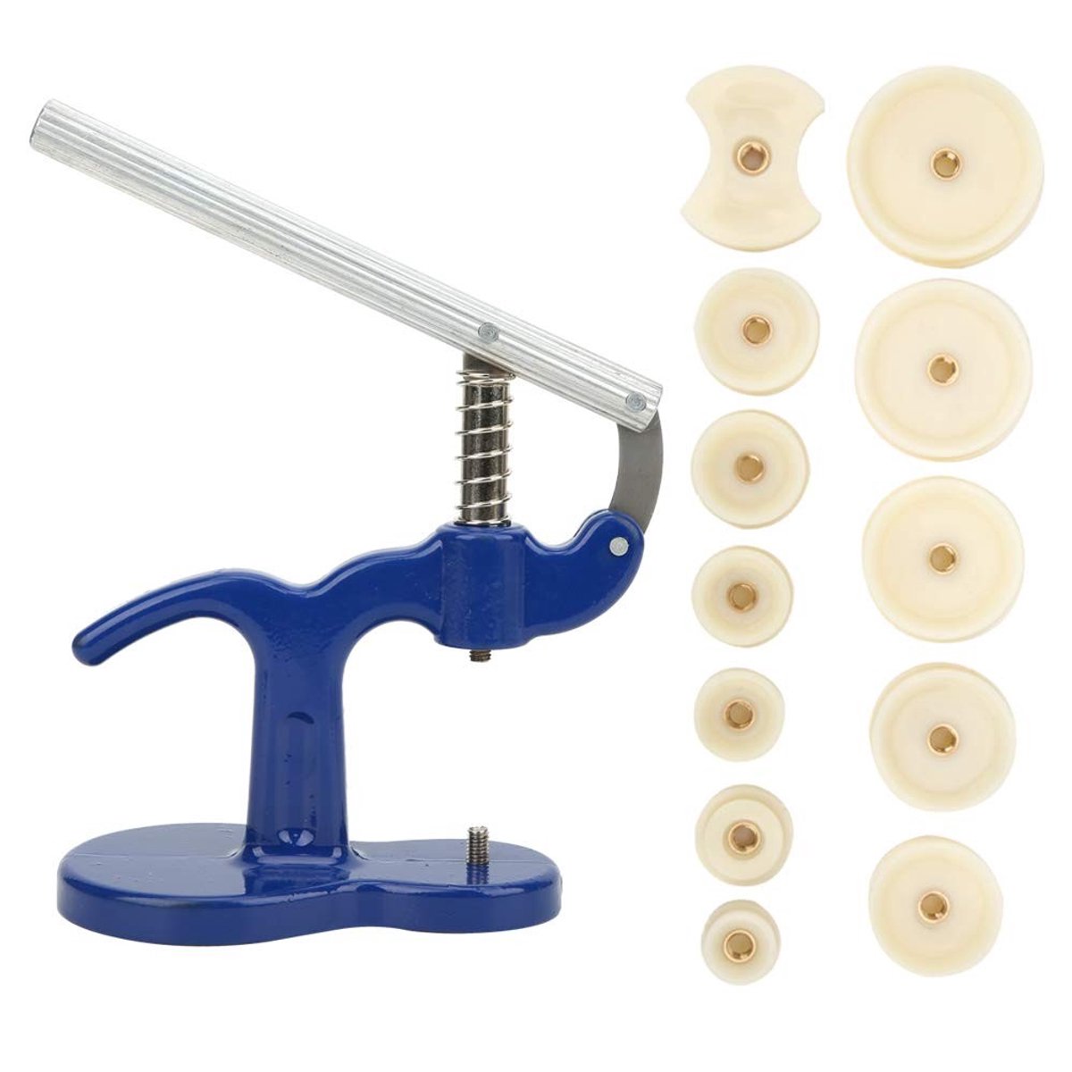 NTH products- Horlogereparatietool Professioneel - Horlogegereedschap Set - 12-delige Matrijzen - Duurzaam Legeringsmateriaal - Handgeperst - Geschikt voor Horloge Reparatie - Horloge Gereedschap