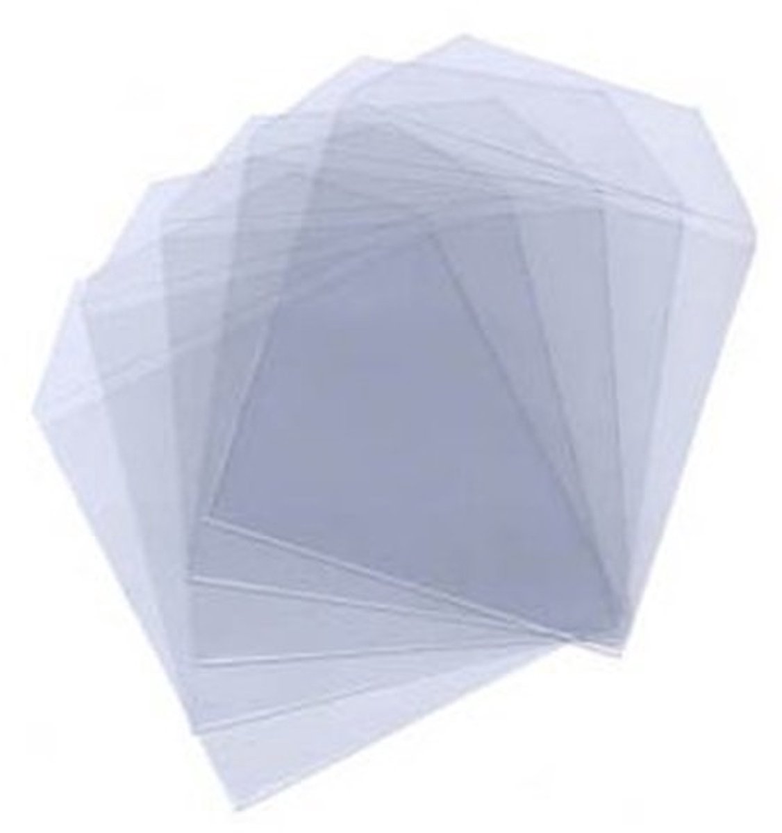 NTH products- CD Hoes 200 Stuks - 120 Micron - Duurzaam - Extra Bescherming - Flap - Geschikt voor Zelfklevende Labels - Cd Hoesjes