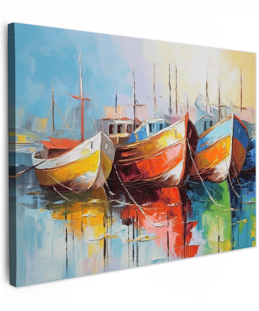 MTTproducts- Canvas Schilderij 40x30 cm - Wanddecoratie Woonkamer - Wanddecoratie Slaapkamer - Kunst - Natuur - Hoogwaardige Kwaliteit