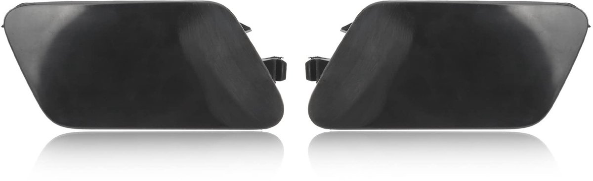 MTTproducts- Koplampsproeierdop Vervanging - 2x Voorbumper - ABS - OEM 7422H9 - Auto-accessoires - Montage voor 2009-2019 - Koplampsproeier